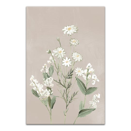 Botanicals On Neutral 20" x 30" Canvas Wall Art